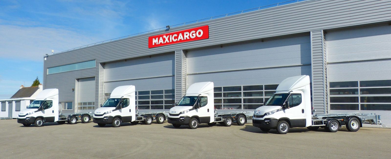 Maxicargo trailer chassis