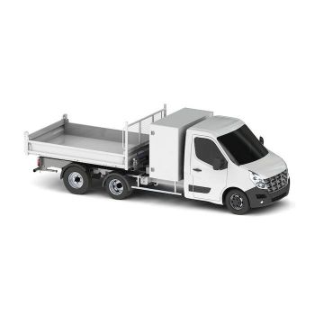 Maxicargo tipper with tool box