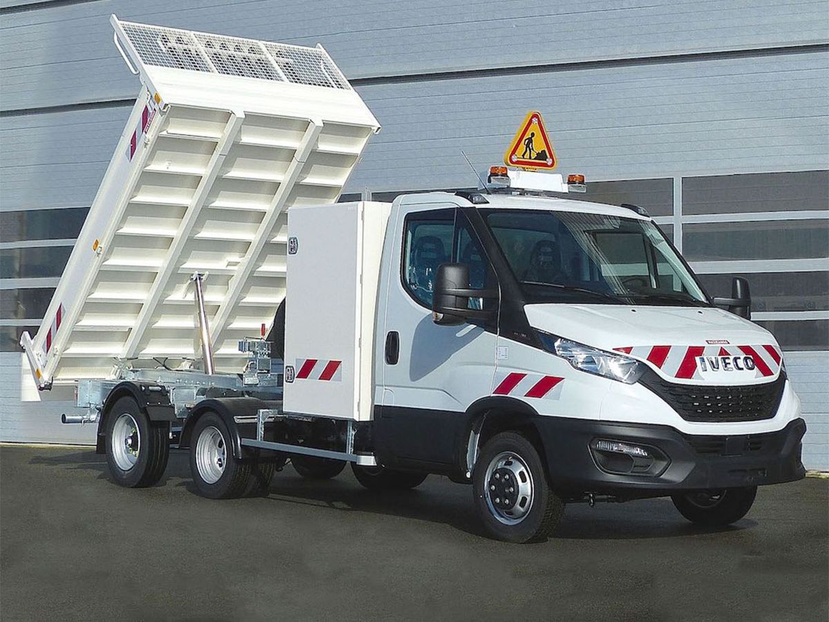 Maxibenne 3 places coffre