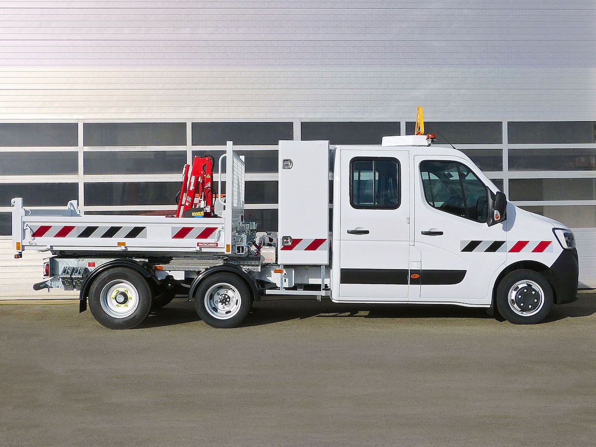 Maxibenne 6 places coffre