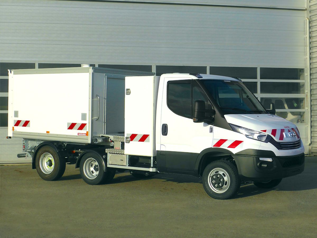 Maxifourgon ravitailleur en carburant