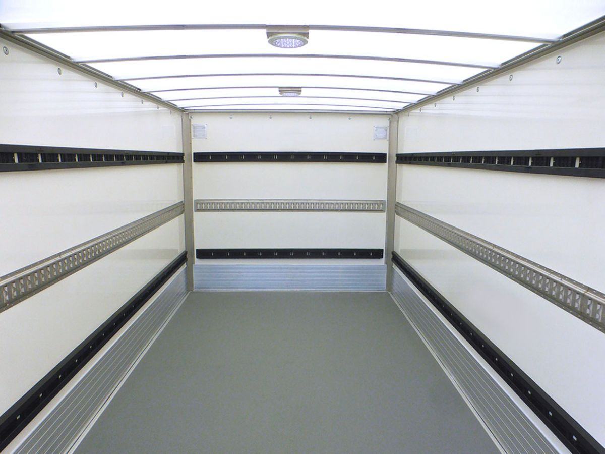 Intérieur d'un Maxifourgon