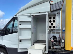 Coffre avec tiroir renforcé